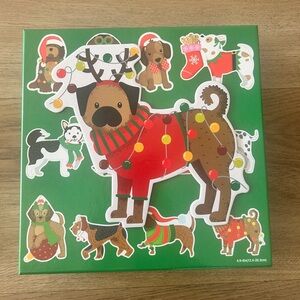 Christmas Party Dog Puzzle Set – 12 Mini Puzzles (480 Pieces Total)- Like new